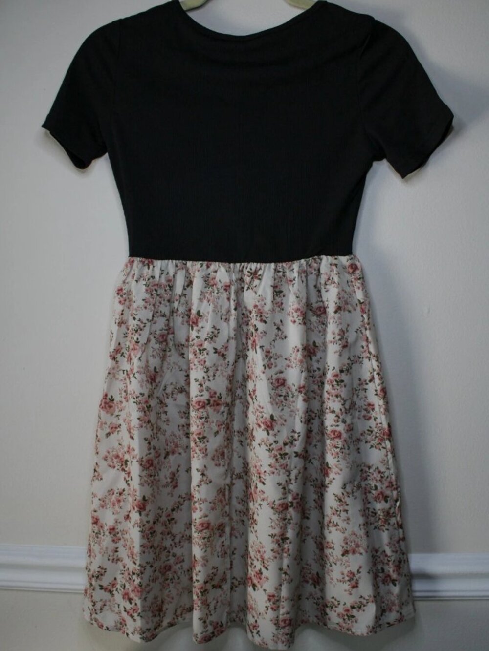 Womens Ditsy Floral Square Neck A Line Dress Cottagecore Spring Size XS - Picture 4 of 8